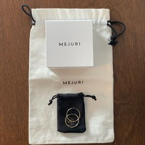 Mejuri Large Hoops 14k Yellow Gold